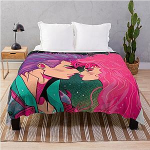 Jem & Rio Kiss Throw Blanket