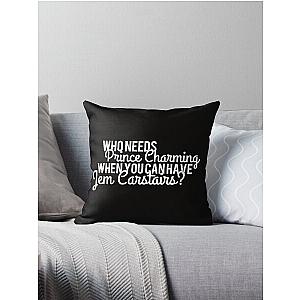 Prince Charming - Jem Carstairs Throw Pillow