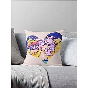 Hollywood Jem (Heart) Throw Pillow