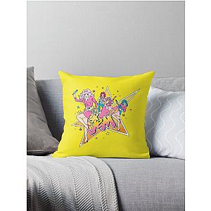 80s Jem - Star Throw Pillow