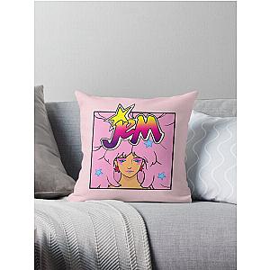 80s Jem and the Holograms HIGH QUALITY Throw Pillow