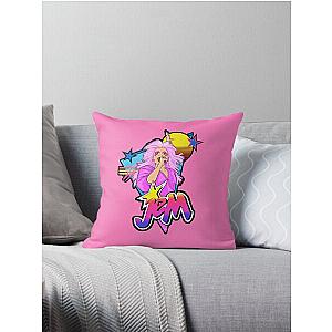 RETRO 80S JEM Throw Pillow