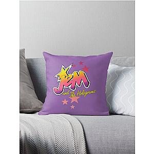 Jem and The holograms logo    Throw Pillow