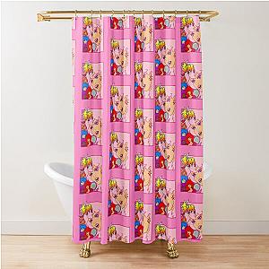 80S Jem and the Holograms Heads Shower Curtain