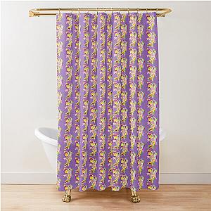 Jem and the holograms Fitted  Shower Curtain