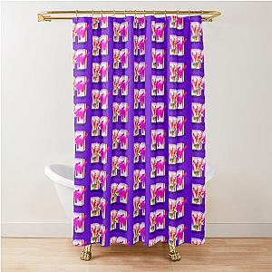 JEM TV (PURPLE) Shower Curtain