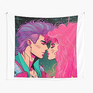 Jem & Rio Kiss Tapestry