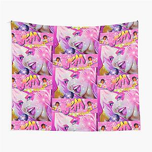 Pink Sparkle Jem Tapestry