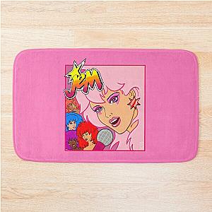 80S Jem and the Holograms Heads Bath Mat