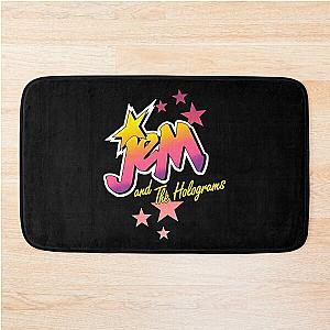 Jem and The holograms logo    Bath Mat