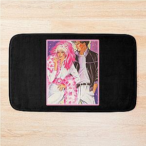 Jem And The Holograms Jem And Rio Sticker Bath Mat