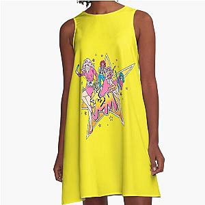 80s Jem - Star A-Line Dress