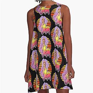 Retro Showtime Synergy Jem A-Line Dress