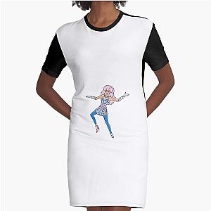 Truly Outrageous Jem Graphic T-Shirt Dress