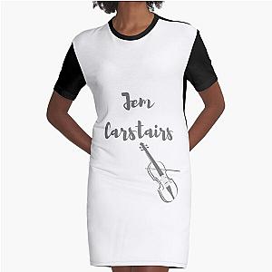 Jem Carstairs aesthetic shadowhunters Graphic T-Shirt Dress