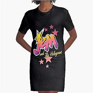 Jem and The holograms logo    Graphic T-Shirt Dress