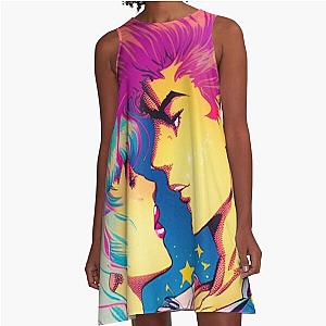 Jem & Rio Anime Style A-Line Dress