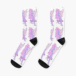 Jem "Raspberry Beret" w JemCon Logo Socks