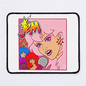 80S Jem and the Holograms Heads Mouse Pad