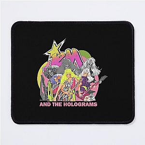 Jem Retro and the holograms  Mouse Pad