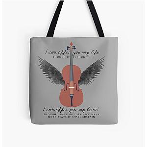 Jem Aesthetic Quote All Over Print Tote Bag