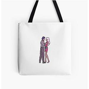 Jem Rio Kiss All Over Print Tote Bag