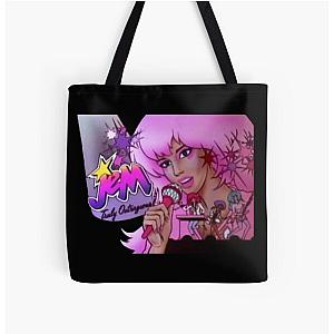 Jem and the Holograms All Over Print Tote Bag