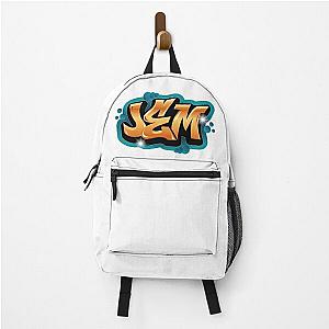 Jem name graffiti style Backpack