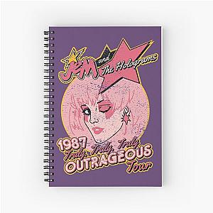 Jem and The Holograms Tour- Distressed Spiral Notebook