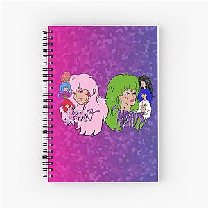 Jem and the Holograms Vs The Misfits Spiral Notebook