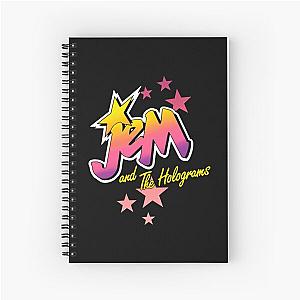 Jem and The holograms logo    Spiral Notebook