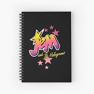 Jem and The holograms logo T-Shirt Spiral Notebook