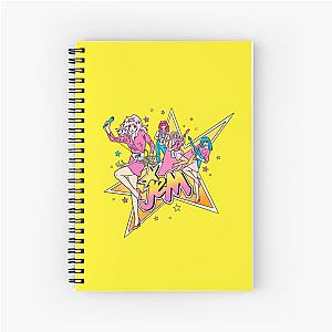 80s Jem - Star Spiral Notebook