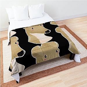 Jenna marbles dog design  Comforter