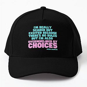 Overwhelmed by Choices Jenna Marbles Baseball Cap