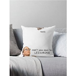 Leisure Suit Jenna Marbles Throw Pillow