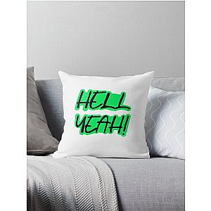 HELL YEAH - Jenna Marbles Throw Pillow