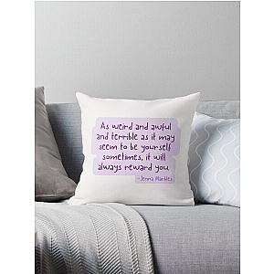 Jenna Marbles Quote Throw Pillow