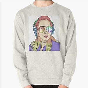 Jenna marbles hell yeah rainbow painting Pullover Sweatshirt