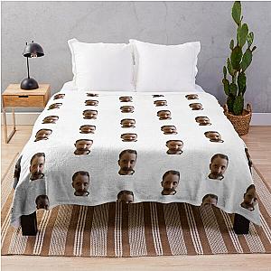 Jenna Marbles Mustache  Throw Blanket