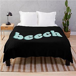 BEECH! Jenna Marbles Throw Blanket