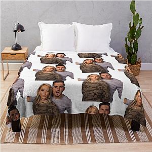 Jenna Marbles Julien Solomita Couple's Portrait Throw Blanket