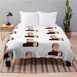 Jenna Marbles Leisure Suit Throw Blanket