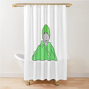 Jenna Marbles Green Screen Shower Curtain