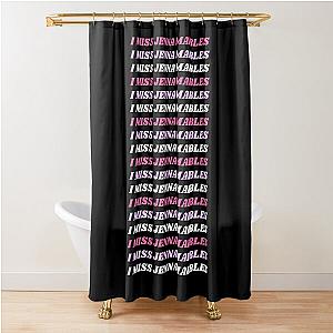 I Miss Jenna Marbles Shower Curtain