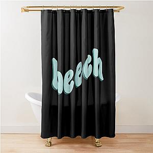 BEECH! Jenna Marbles Shower Curtain