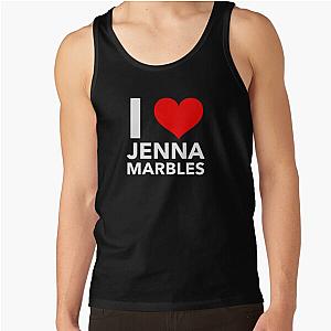 i heart jenna marbles (white) Tank Top