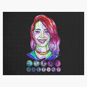 Jenna Marbles Galaxy Print   Jigsaw Puzzle