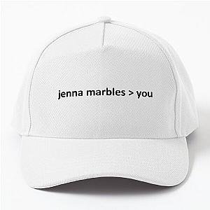 jenna marbles is better than you Baseball Cap