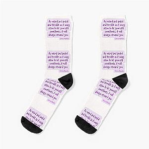 Jenna Marbles Quote Socks